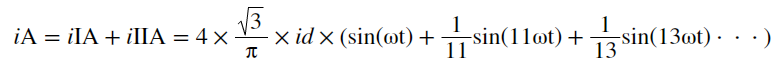 合成电流傅里叶级数睁开